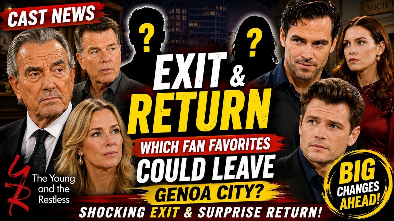 AY&R Cast News: Shocking Exit & Surprise Return! Who's Leaving Genoa City?