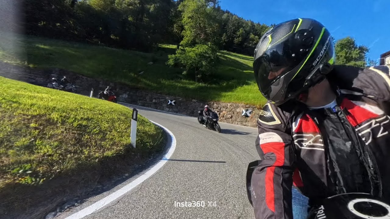 Stelvio Pass Italy on a Motorcycle, uncut raw footage 