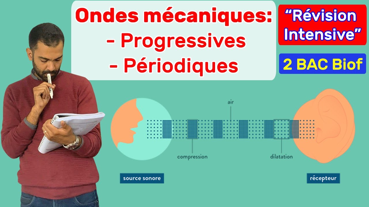 2 BAC Biof - Les Ondes M&eacute;caniques: R&eacute;vision Intensive - Prof. Noureddine