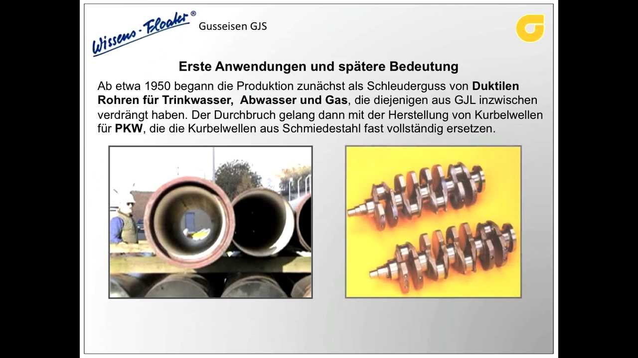 Gusseisen Kugelgraphit - Wissensfloater 61