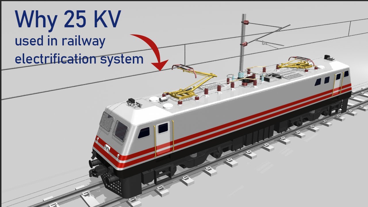 Why 25 KV used in railway electrification system | Comment Video