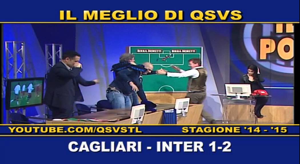 QSVS - I GOL DI CAGLIARI - INTER 1-2  TELELOMBARDIA