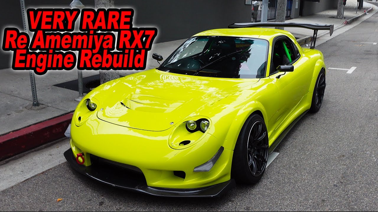 Very RARE Re Amemiya RX7 | Engine Rebuild