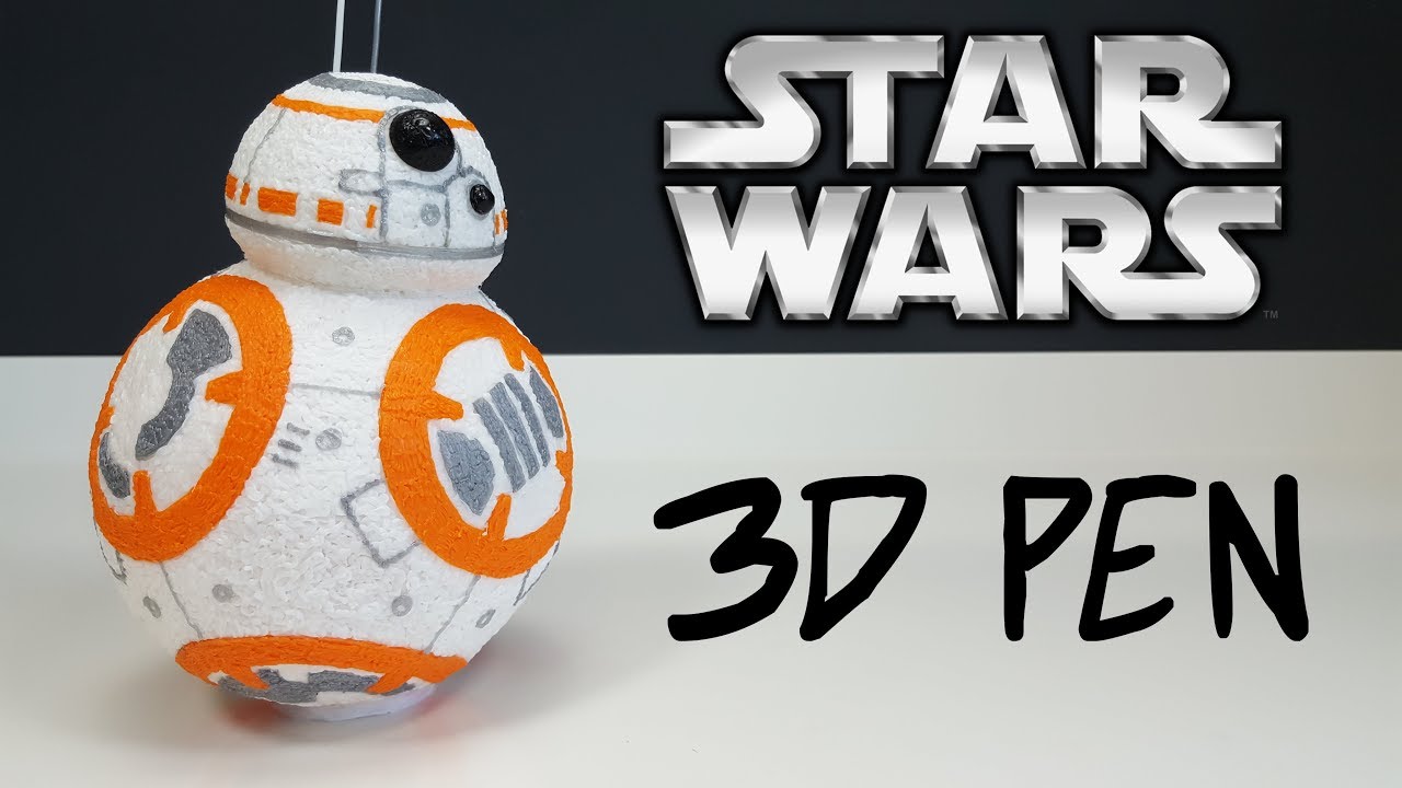 BB 8 - 3D pen creation