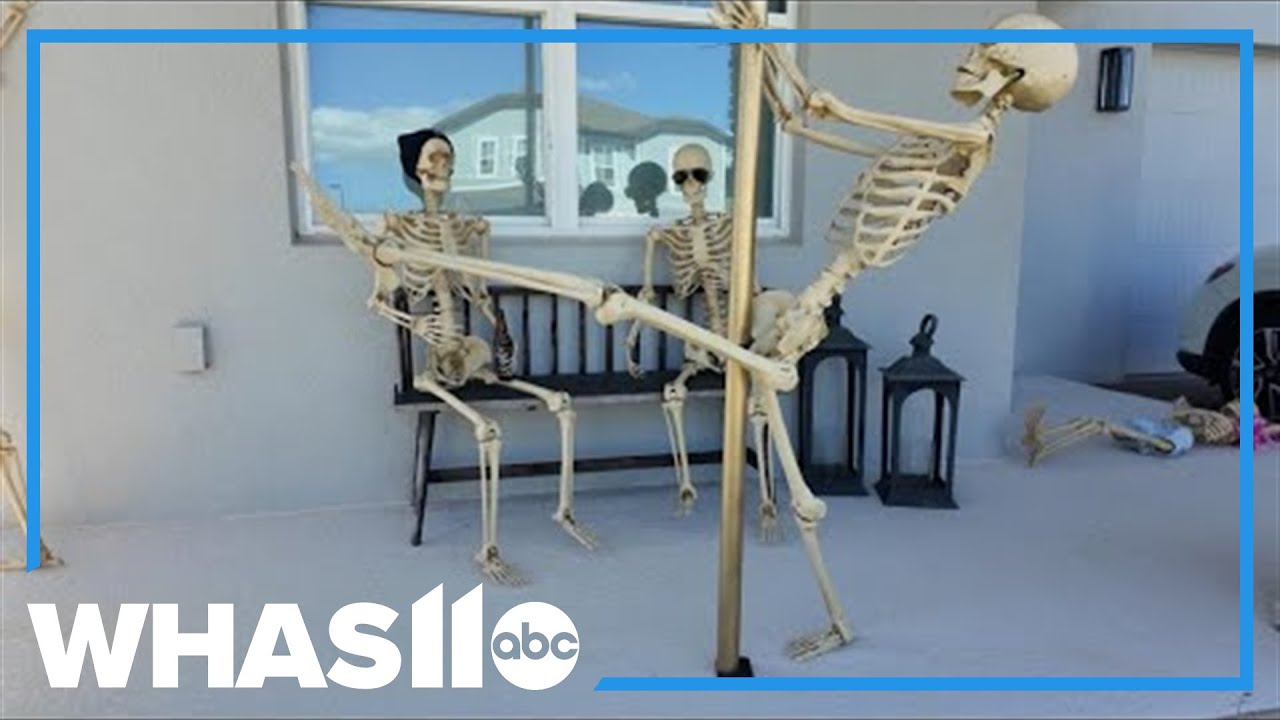 Florida woman's 'adult-themed' skeleton Halloween decor rattles neighbors