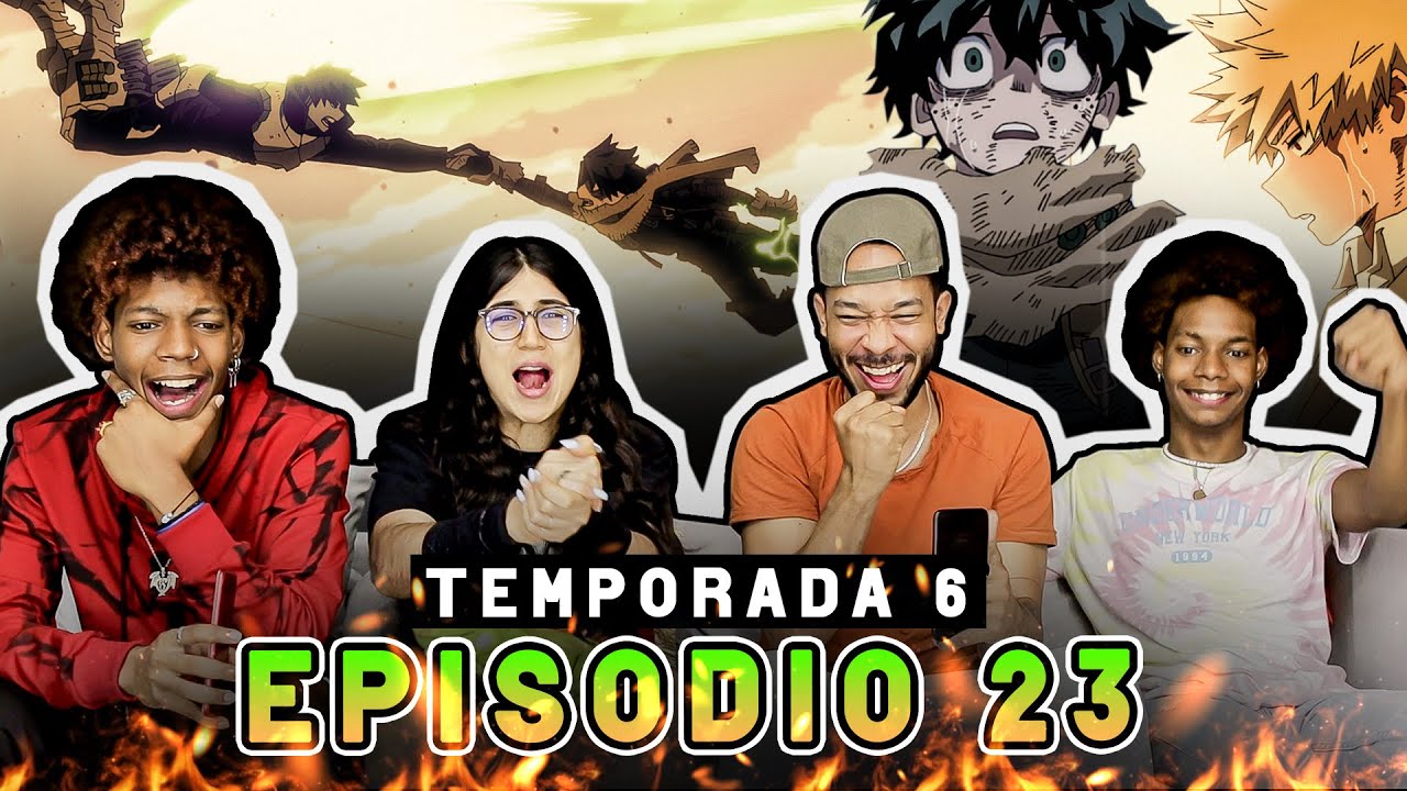 Estos sí son Amigos! | My Hero Academia 6x23 (Reacción)