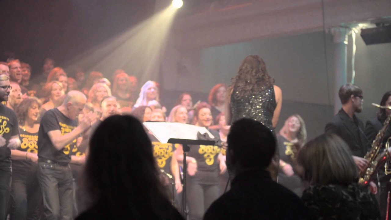 The O'Jays 'Love Train' cover by Edinburgh's Got Soul Choir - Dec 2014
