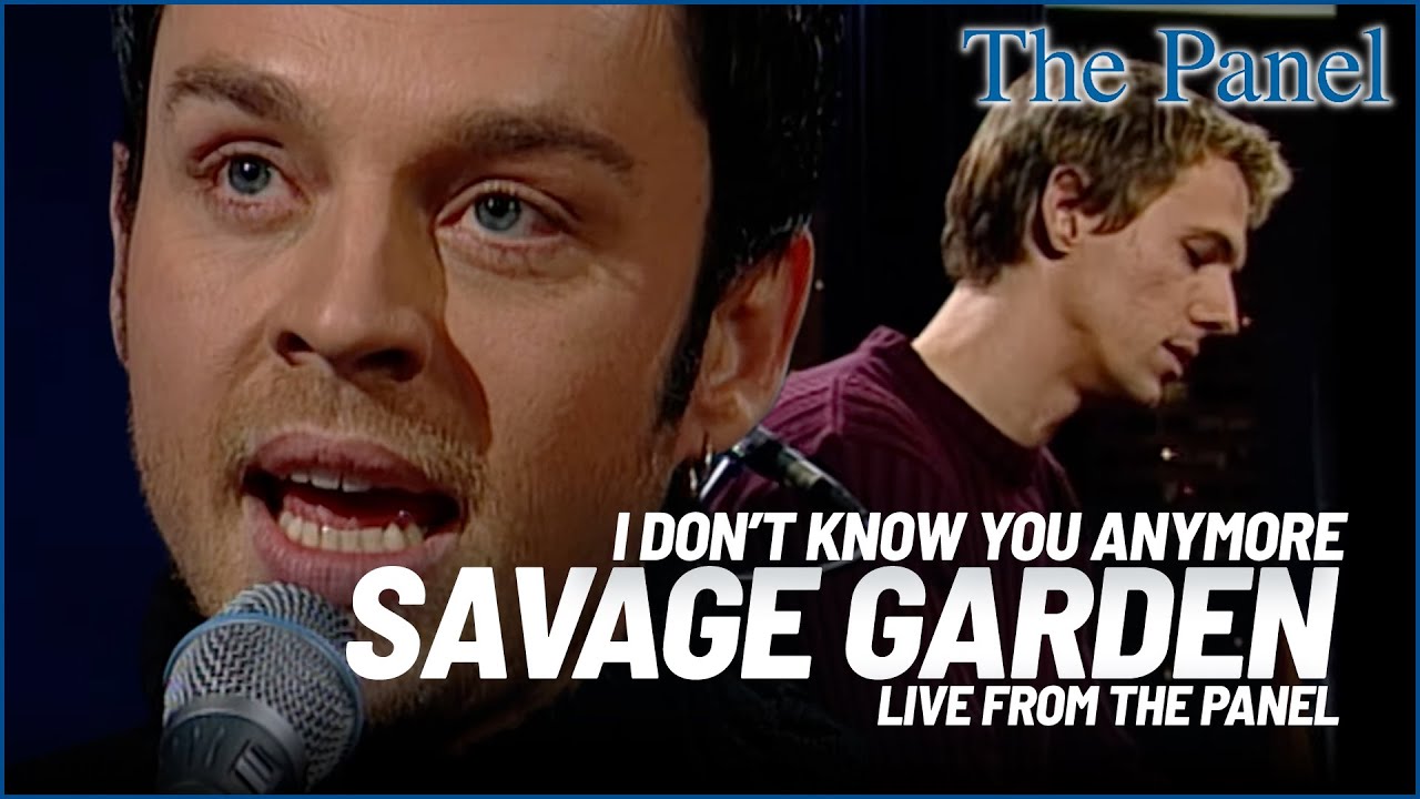 Savage Garden Performs 'I Don't Know You Anymore' | Official Music Live from The Panel