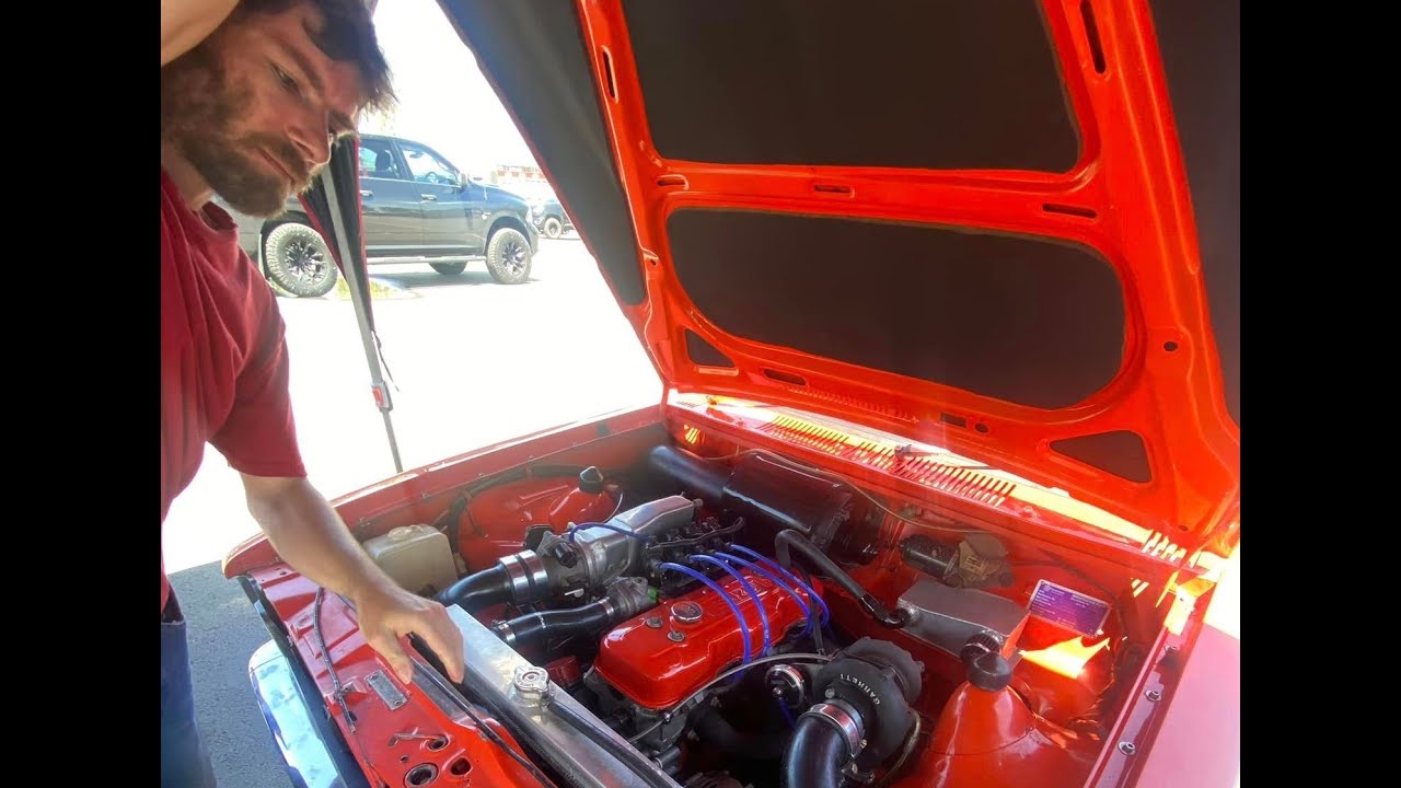 DRIFTING MY TURBO 1979 GEMINI (for the first time) skid control driftkhana