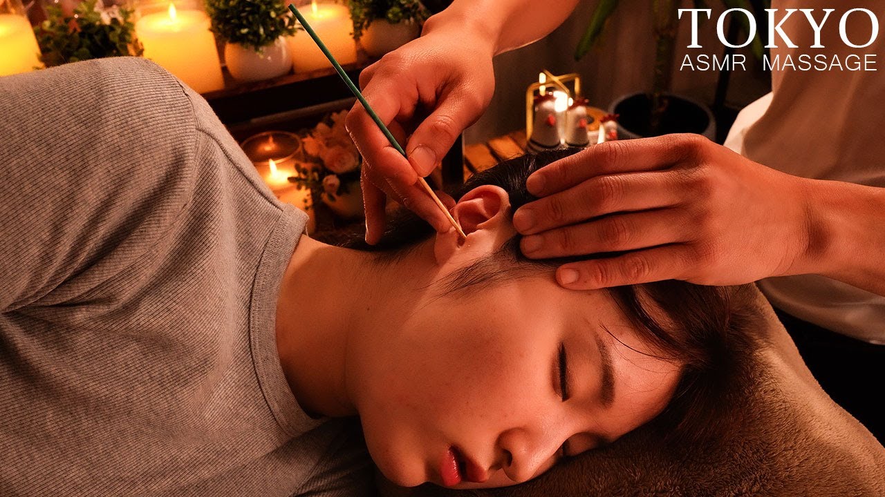 ASMR No Talk - Глубокая чистка и массаж ушей