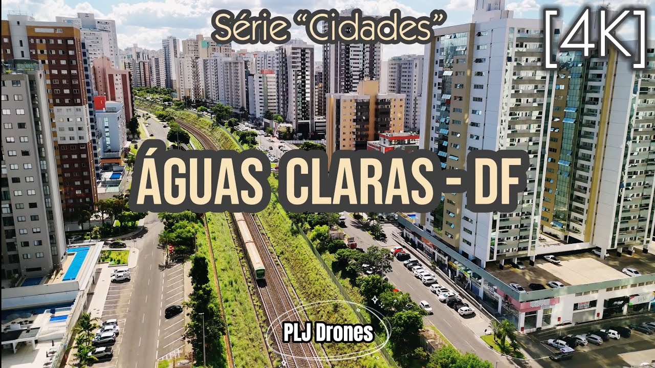 252 - 4K - Drone - Águas Claras DF #aguasclaras #aguasclarasdf #cidades #cidadesdobrasil #cidade #df