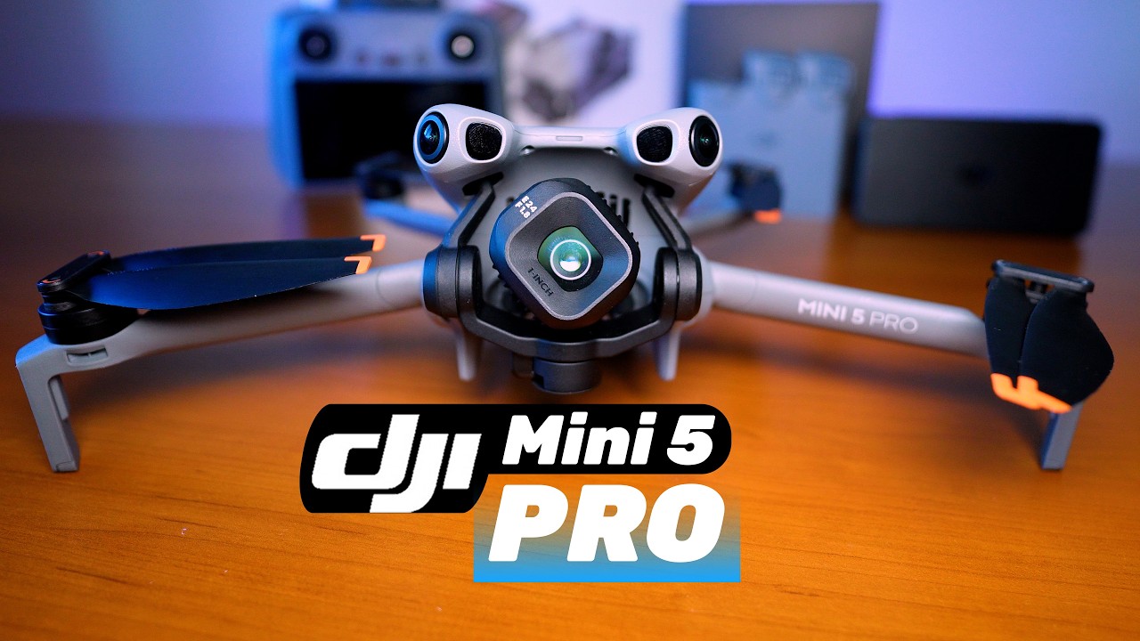 DJI Mini 5 Pro – Revolučný 1” snímač v MINI drone! 🚁