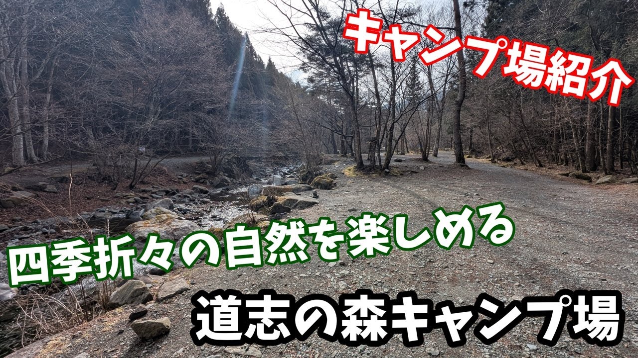 【キャンプ場紹介】道志の森キャンプ場をおさんぽ【山梨】