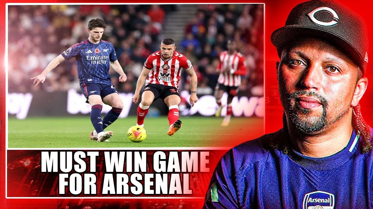 Must Win Game For Arsenal - Timber Misses Training - Huge Weekend In Title Race