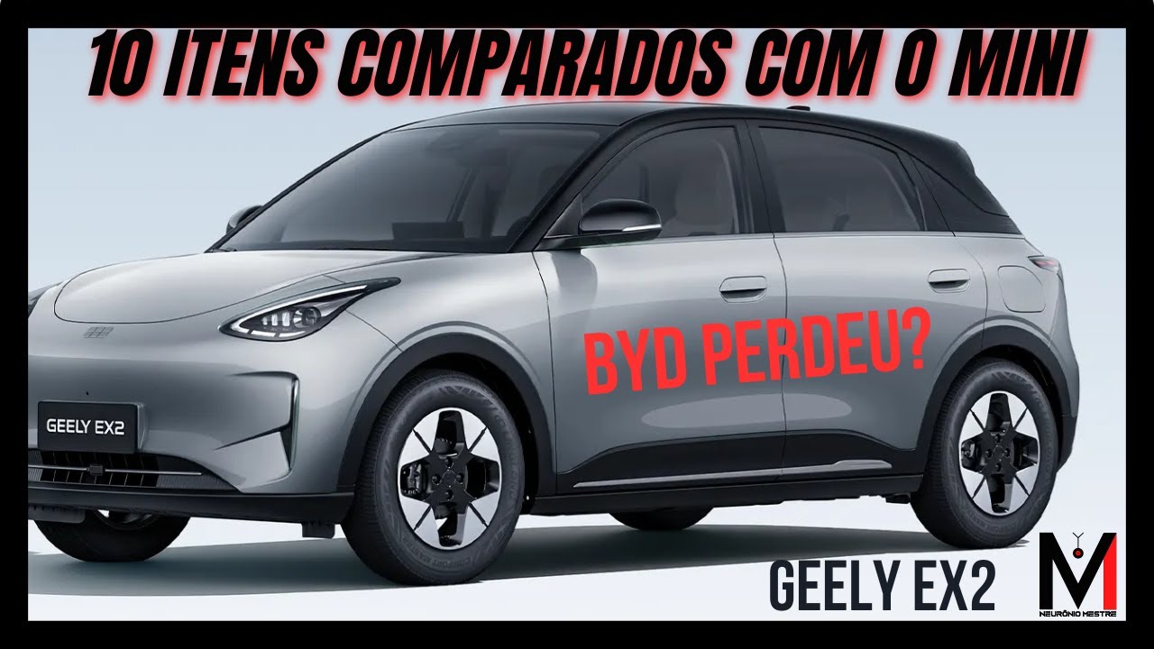 COMPARATIVO GEELY EX2 PRO E BYD DOLPHIN MINI - CARROS EL&Eacute;TRICOS - QUEM GANHA A DISPUTA?