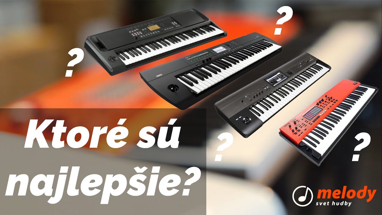 Ktor&eacute; KL&Aacute;VESY 🎹 s&uacute; lep&scaron;ie? Porovnanie synť&aacute;kov KORG a VOX | Melodyshop