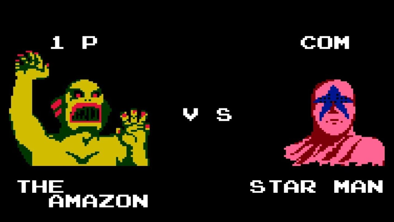 Pro Wrestling (NES) Playthrough