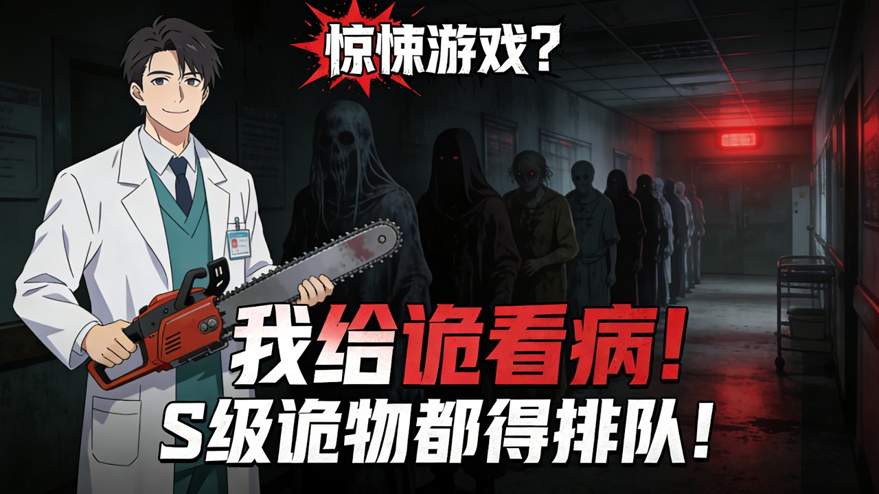🔥 慘死驚悚遊戲？ 我綁定詭醫系統直接當院長！ #驚悚遊戲#詭醫系統#反套路爽文#黑色幽默#恐怖動漫#系統流男主#詭異副本#高能劇情#動漫解說#國漫推薦#陞級流 #智绘