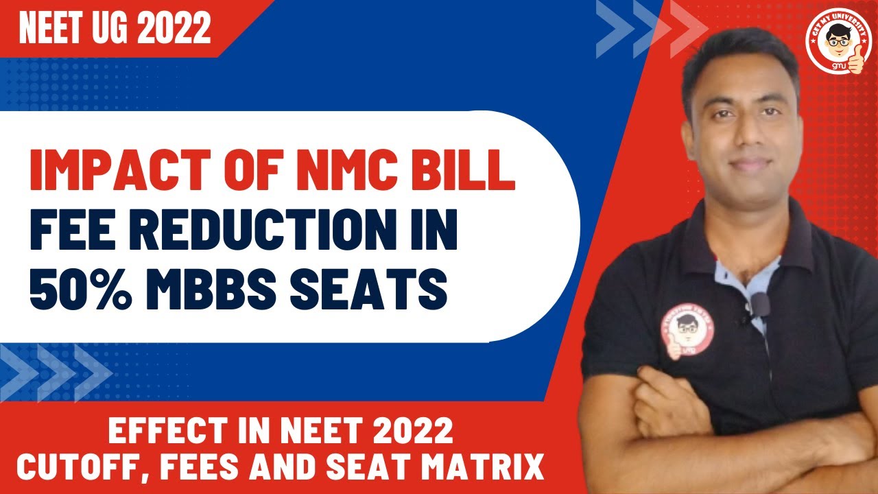 Impact of NMC 50 % Bill On Cut Off , Fee & Seat | Existing Models | Suggested Model After NMC Bill