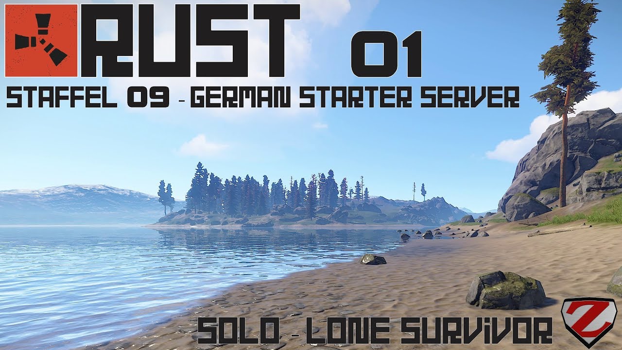 RUST [S09] #01 ►Solo ►  Experiment Solo auf German Starter Server -[Gameplay German Deutsch]