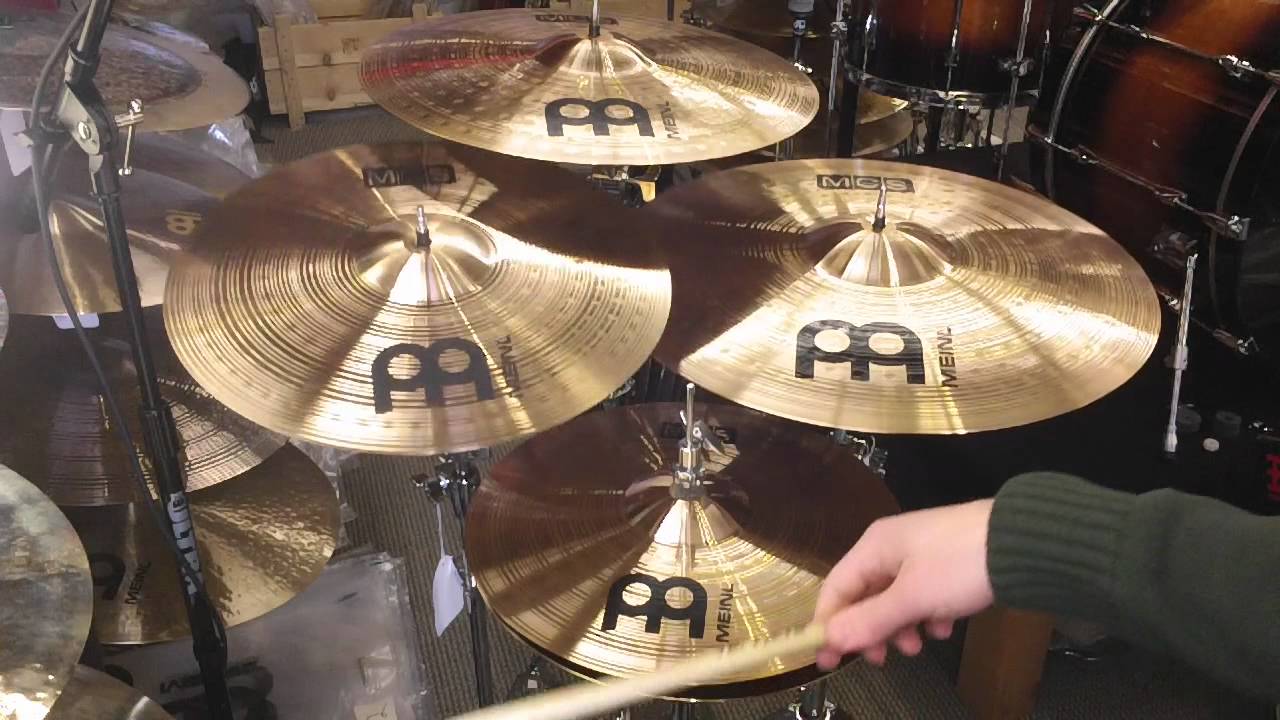 Meinl MCS Complete Cymbal Set - 20r, 18c, 16c, 14h