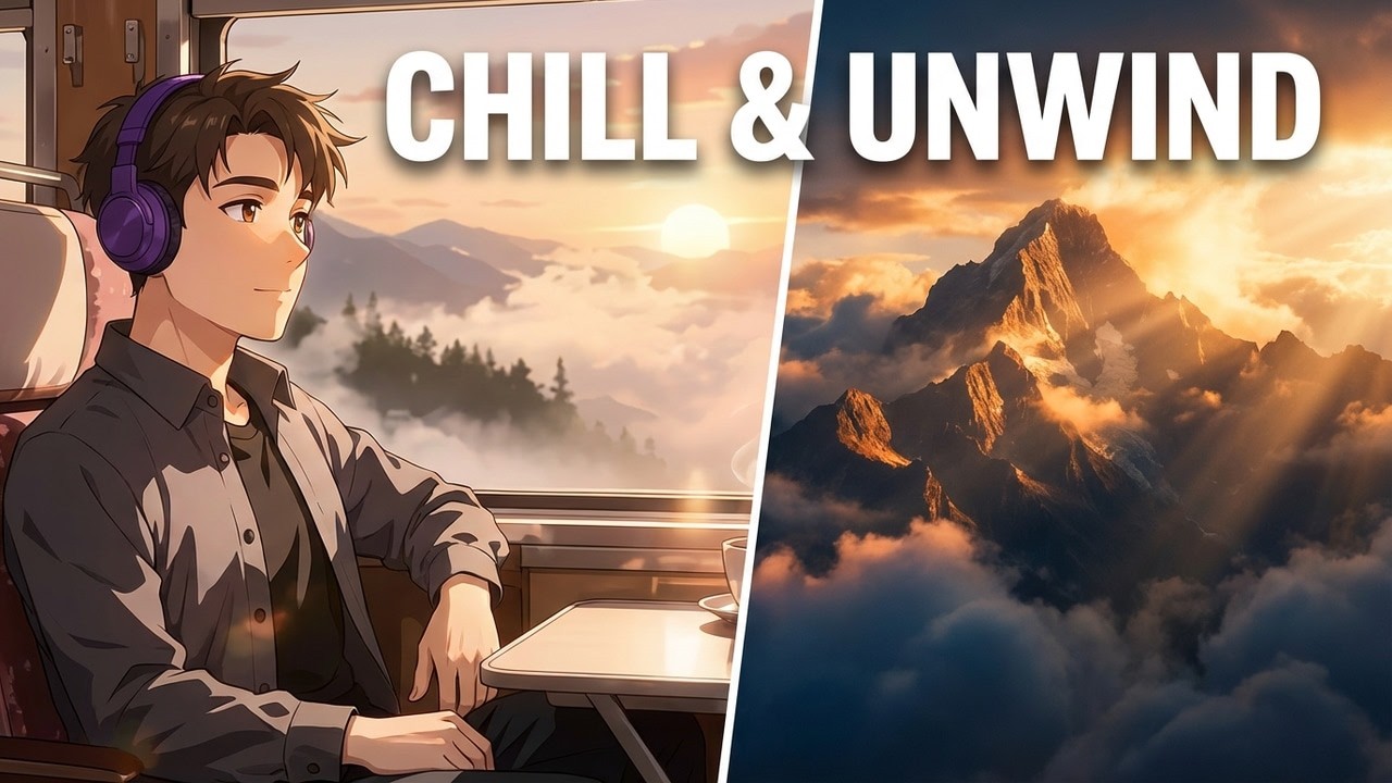 Sunlit Rails - Chill lofi music for travel