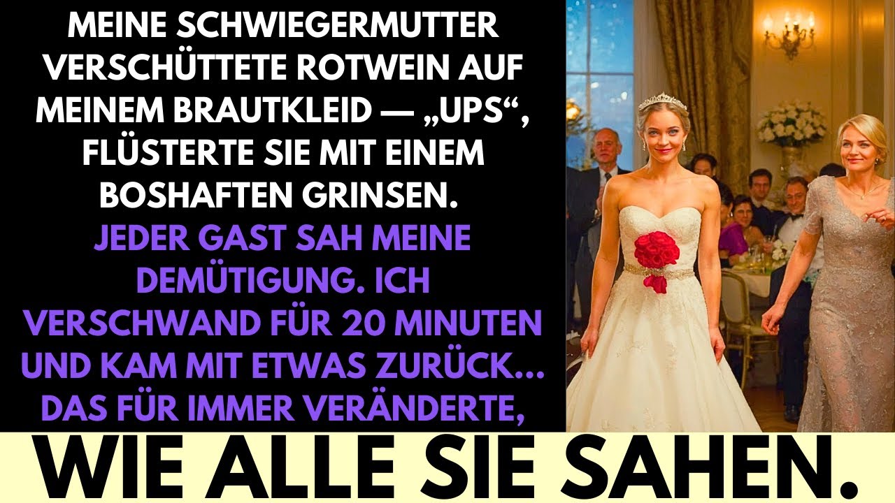 Meine Schwiegermutter Sabotierte Mein Kleid—20 Minuten Später Zerstörte Ich Ihren Ruf