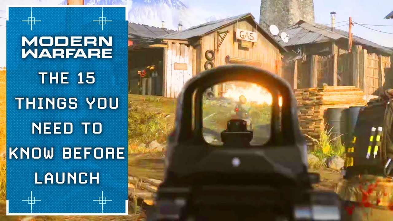 Modern Warfare: The 15 Things You NEED To Know Before Launch