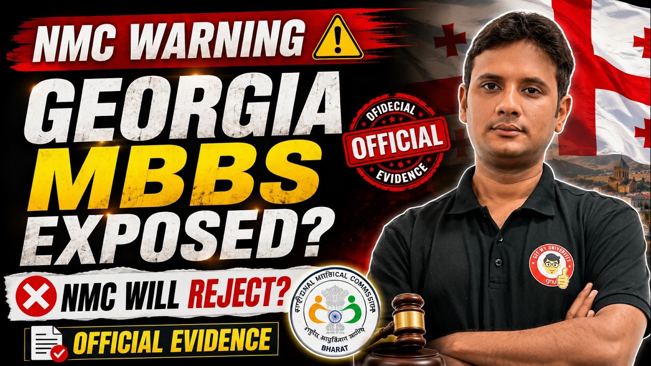 MBBS in Georgia Reality Check 2026 | NMC Rejects Junior Doctor? Official Proof & FMGL Truth 🚨
