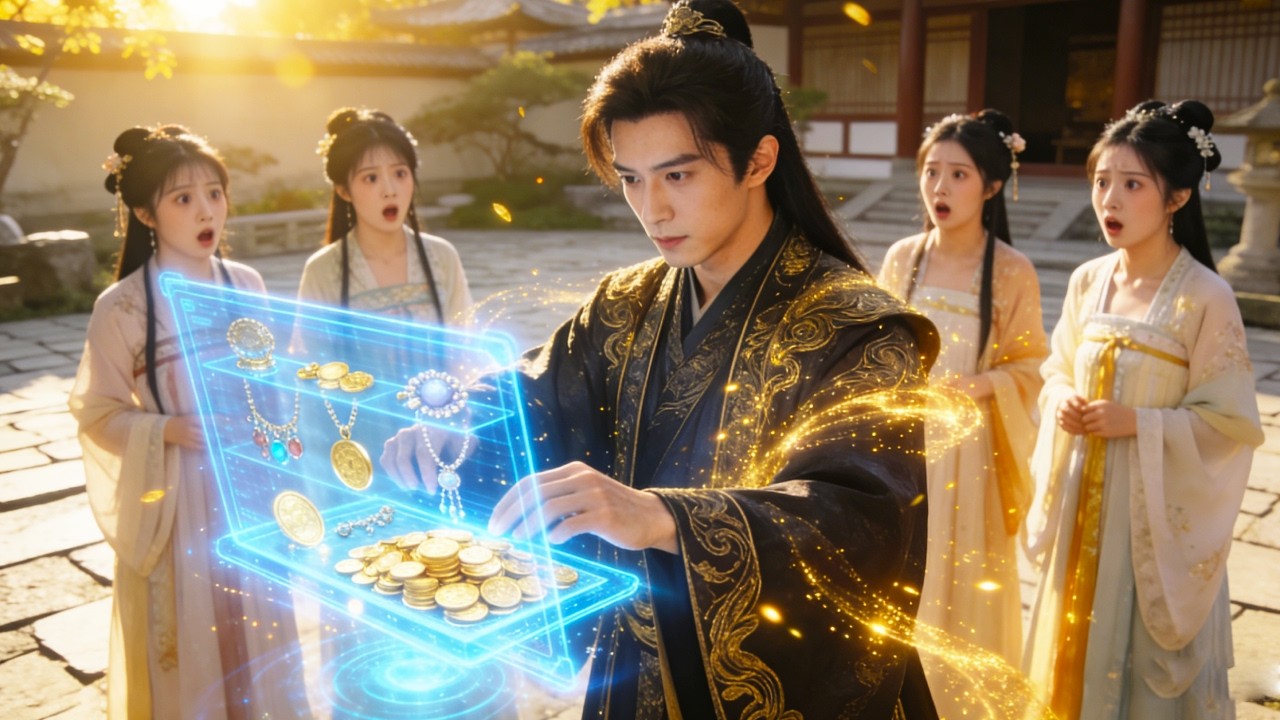 全員が彼を馬鹿だと笑うが、彼は神秘システムを持ち、七人の義姉を全て征服したとは知らない。