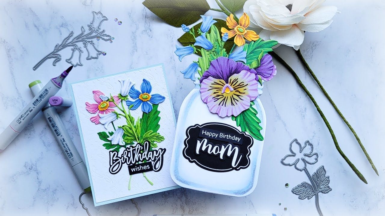 Shaped Die Cut Card with Kelly Taylor