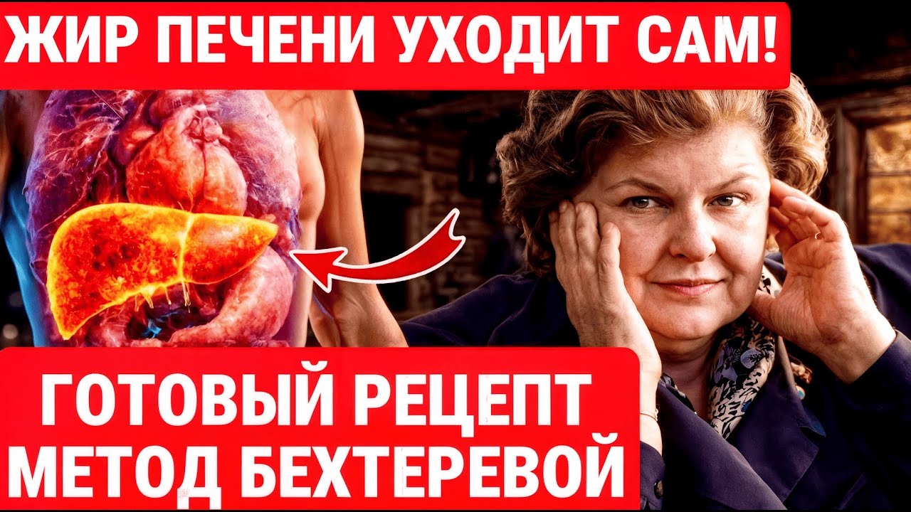 ЖИРОВОЙ ГЕПАТОЗ ОТСТУПАЕТ! ПЕЙТЕ настой НА ОСНОВЕ ЭТОГО! НАТАЛЬЯ БЕХТЕРЕВА О ЗДОРОВЬЕ
