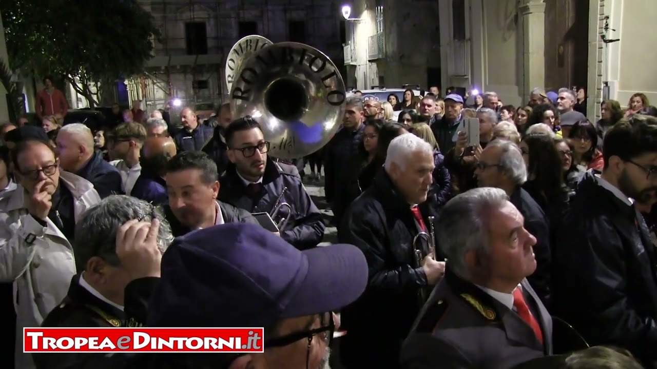 Tropea 18 aprile 2025 Processione Cristo Morto