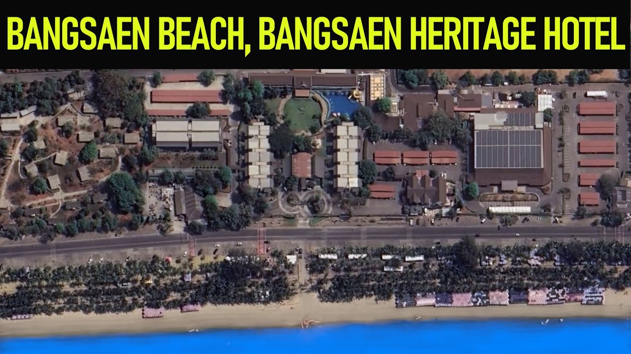 🏖️🌅 BANGSAEN HERITAGE HOTEL. Bang Saen Beach, Thailand 🌅🏖️