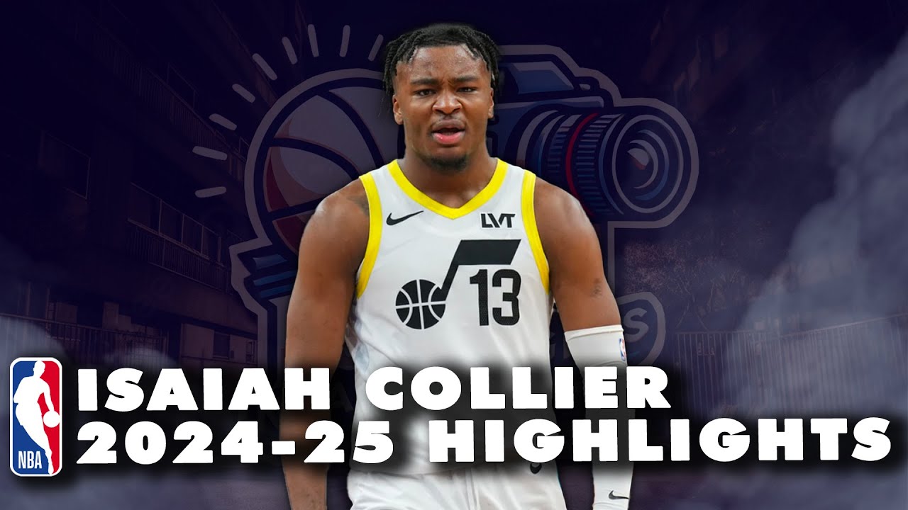 🔥Isaiah Collier 2024-25 NBA season highlights with the Utah Jazz