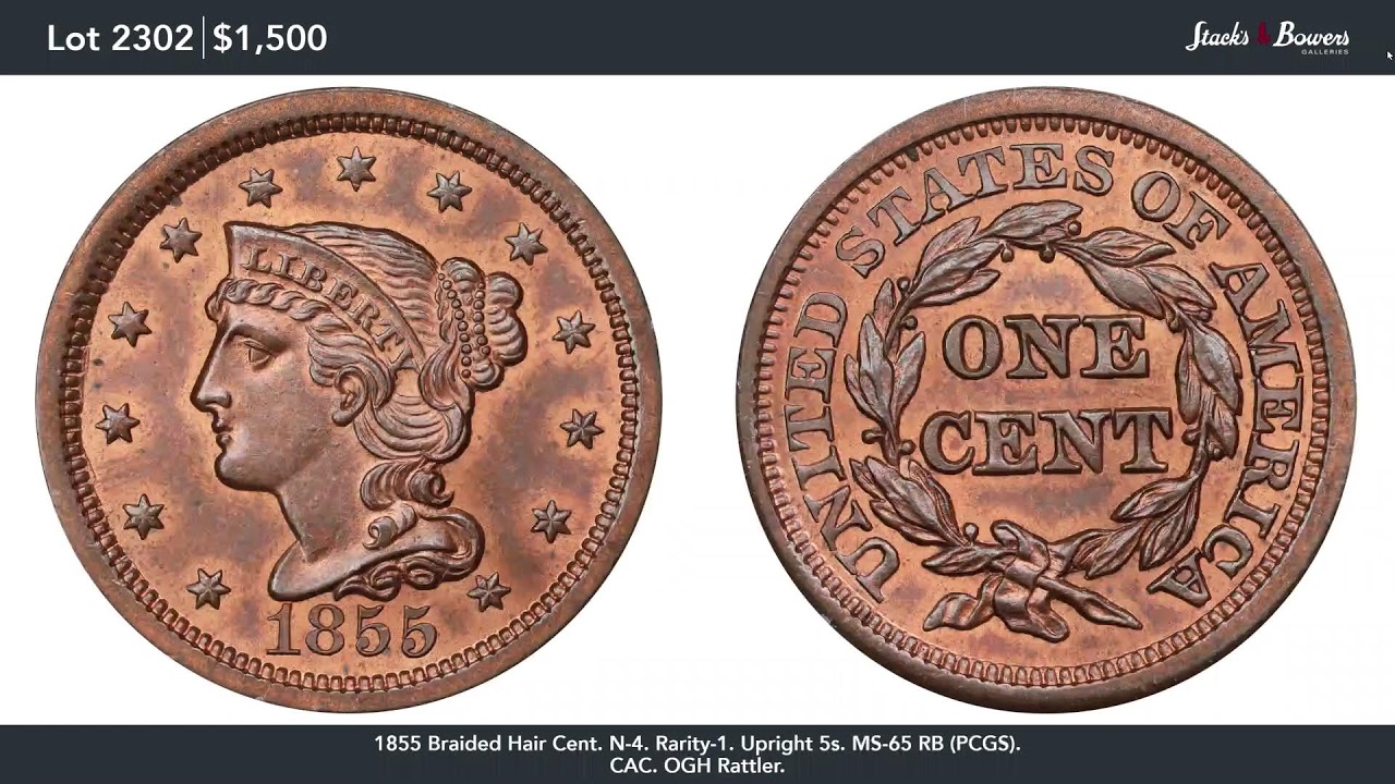 Spring 2026 Showcase Auction - Session 2 - The Widmer Family Collection - Lots 2001-2307