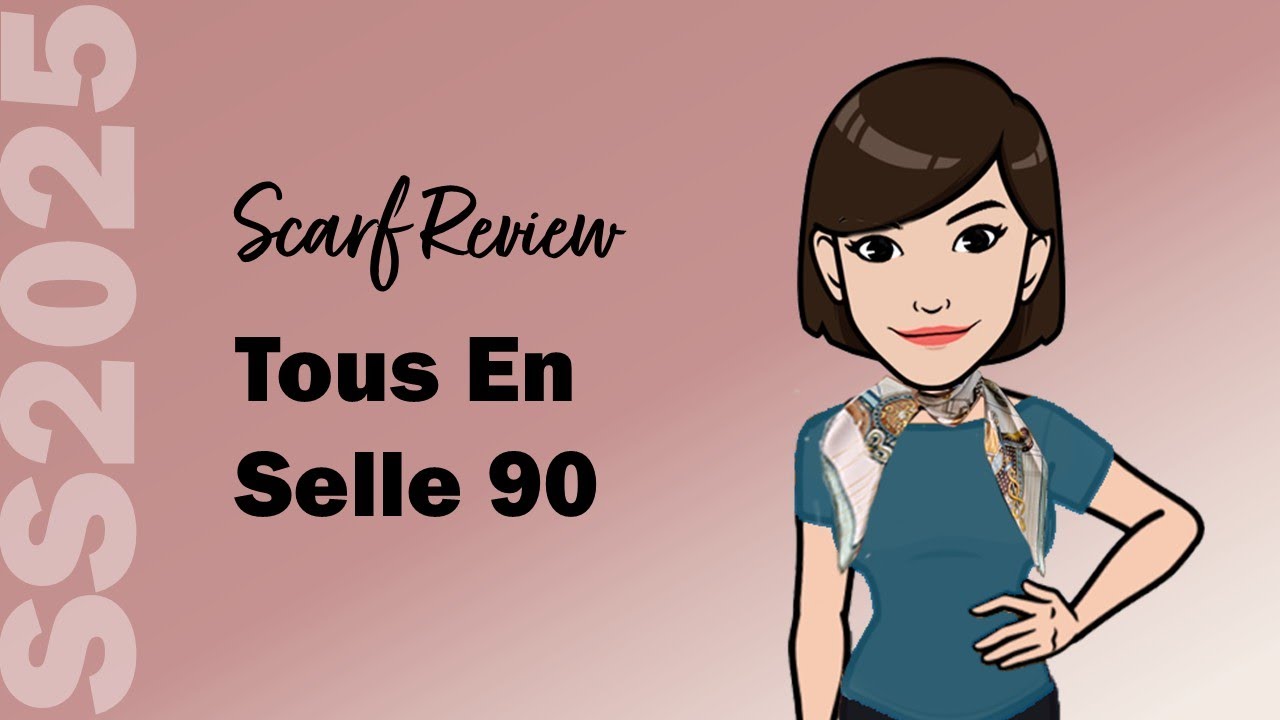 Herm&egrave;s SS2025 Scarf Review | Tous en Selle 90 by Daiske Nomura | Cranleyplace