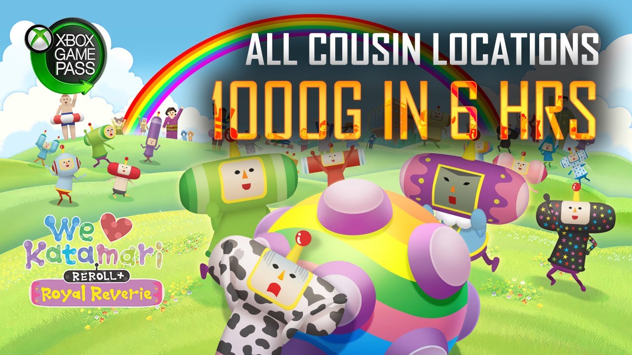 We Love Katamari REROLL | All Achievements in 6 Hours Guide - [Xbox Game Pass] - Easy 1000G