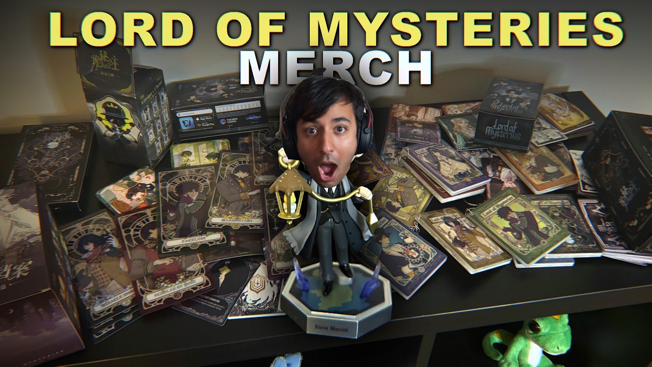 They Sent Me TOO MUCH Lord of Mysteries Merch 😭