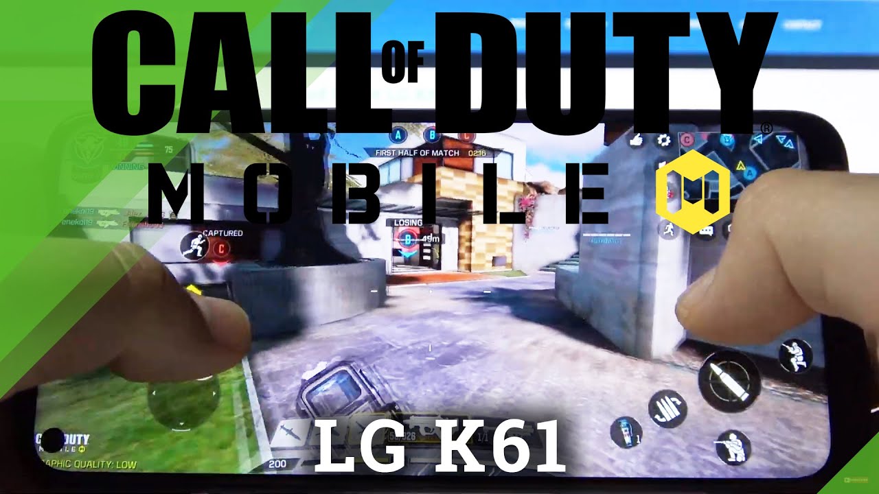 Call of Duty Gameplay on LG K61 – Review of Performance