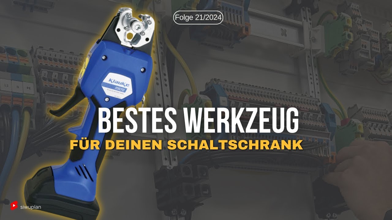 Bestes Werkzeug für Schaltschrankbau ?👌 Klauke EK50ML-L Crimpzange MICRO EKSD50ML  EK50ML