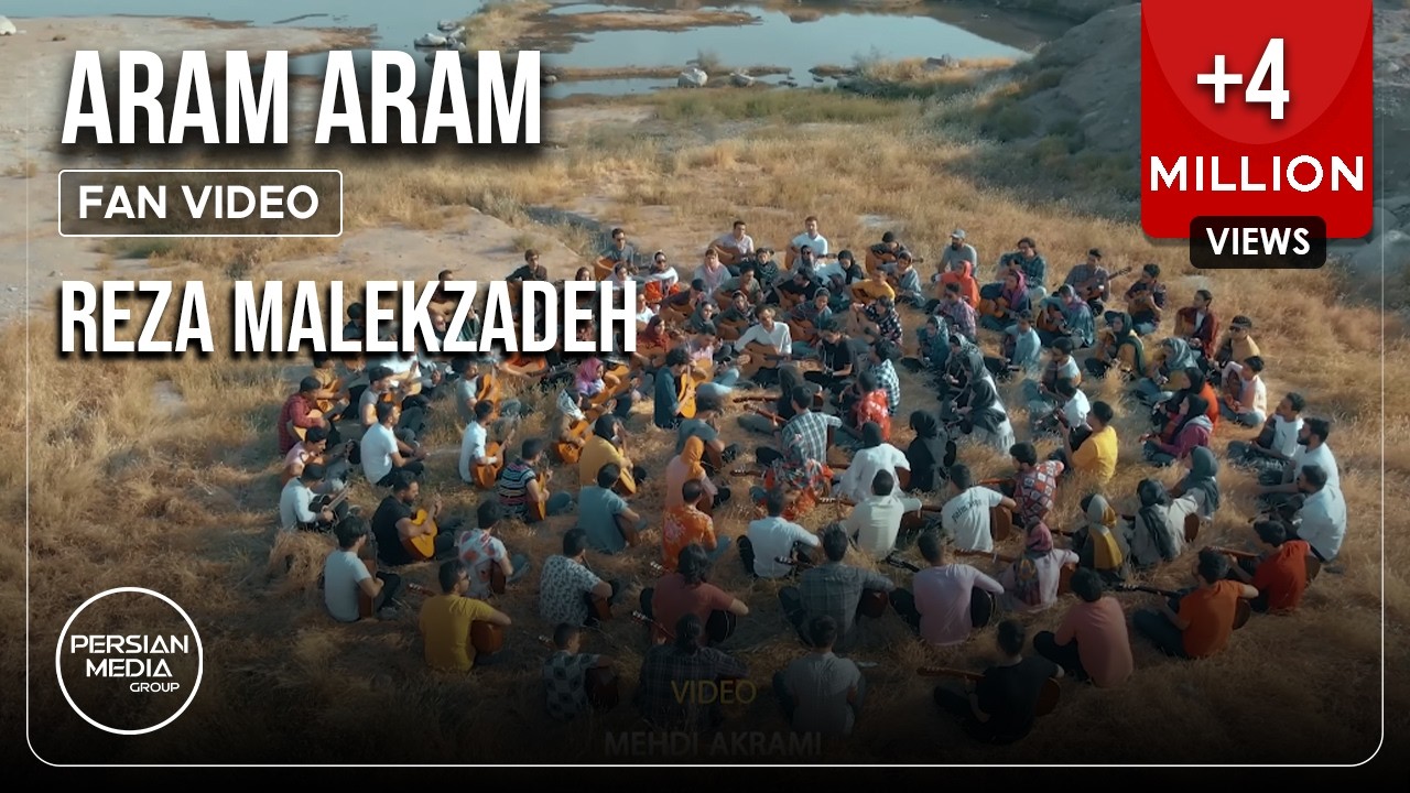 Reza Malekzadeh - Aram Aram | Fan Video ( رضا ملک زاده - آرام آرام )