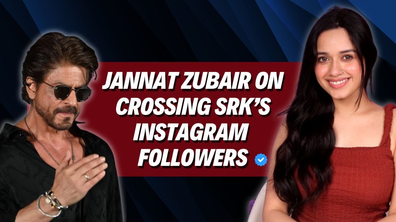 Jannat zubair on crossing Srk’s instagram followers, Launching Two Brands and More