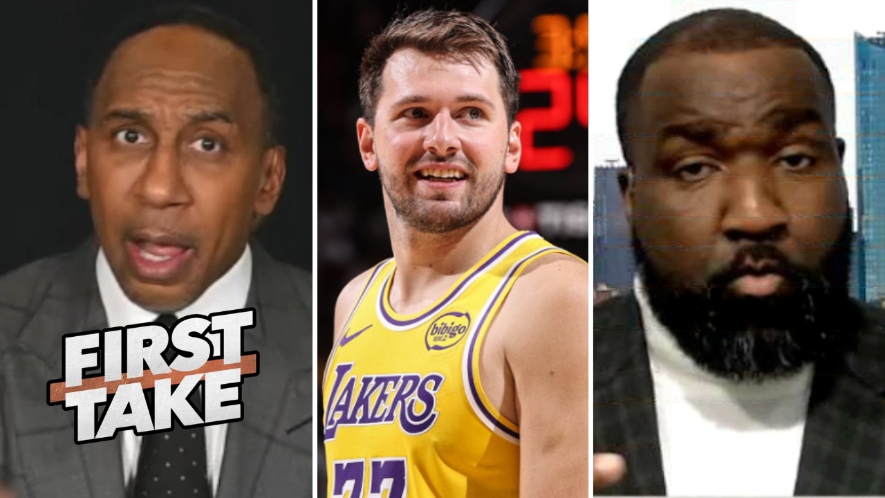 FIRST TAKE | Is Luka Doncic a lock for ALL-NBA 1st team? - Stephen A. & Kendrick Perkins go at it 🔥