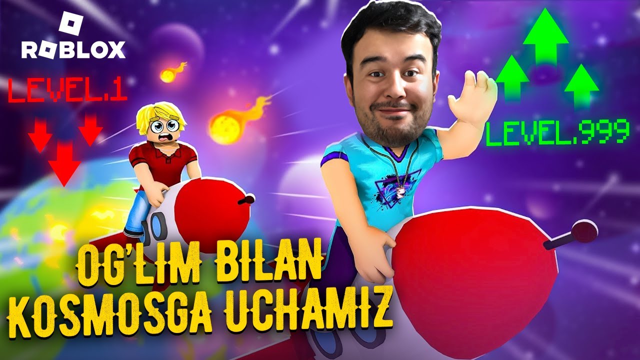 ROBLOX. OTA BOLA KOSMOSGA UCHAMIZ