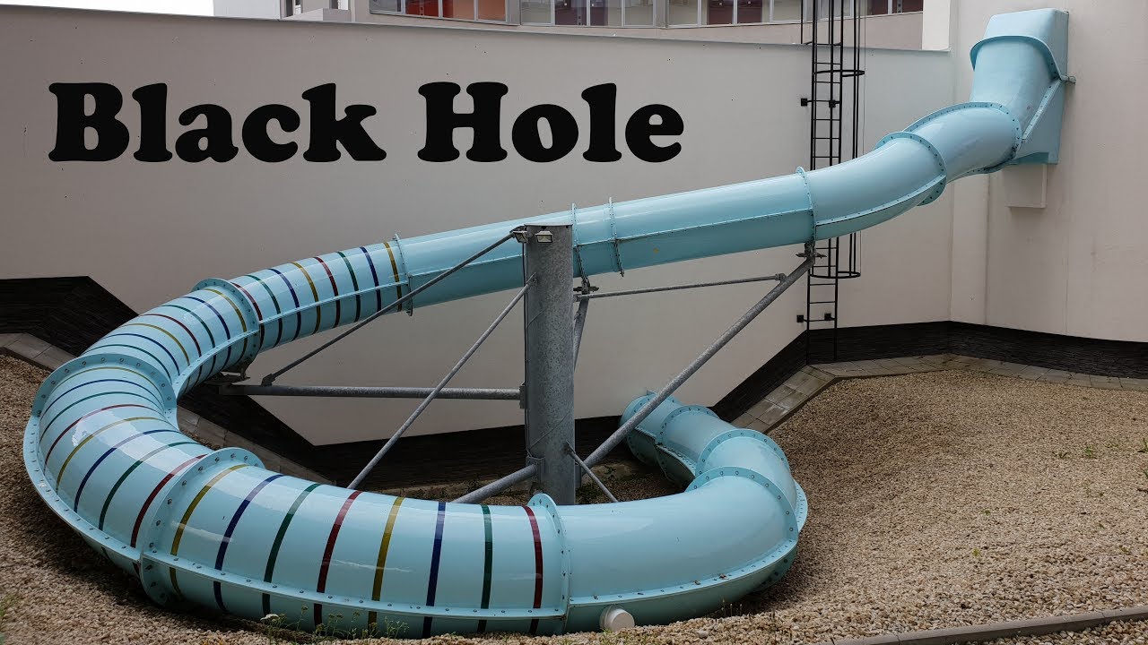 Atrium Hotel (Nov&yacute; Smokovec) - Tobog&aacute;n čierna diera/ Black Hole waterslide