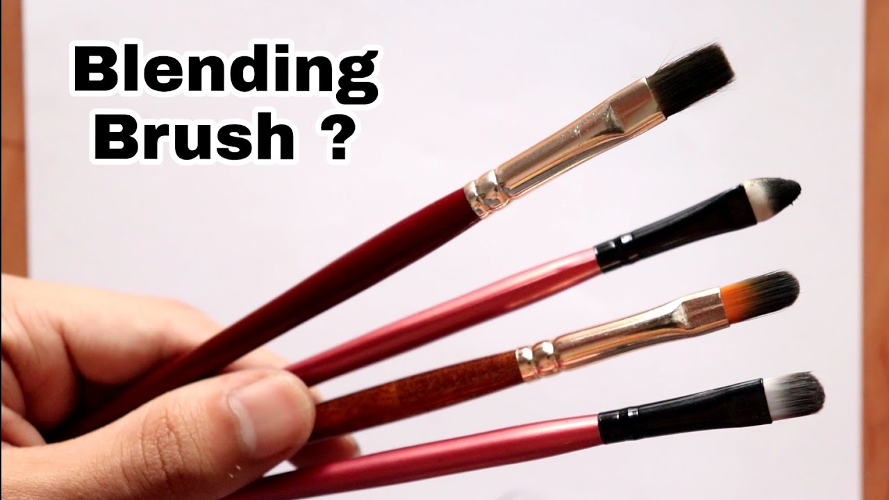 Brush for smooth blending.