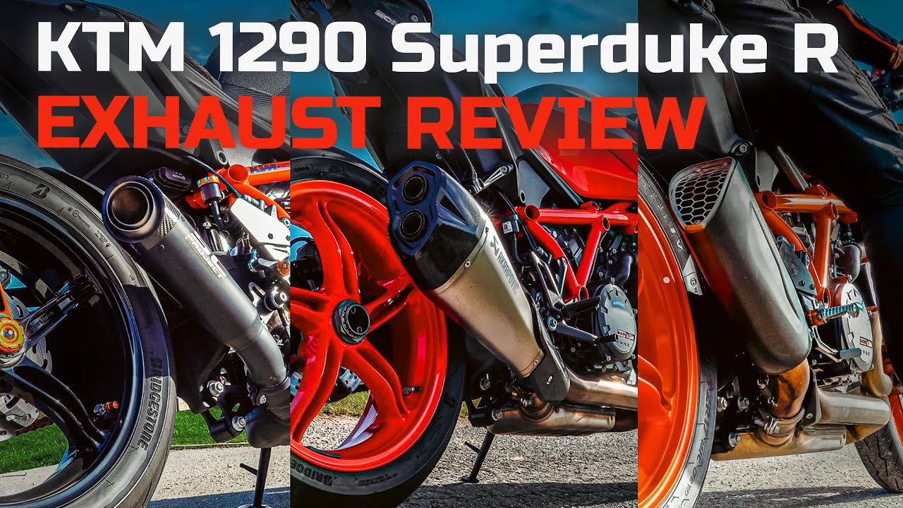 KTM 1290 Super Duke R - Welcher Auspuff ist der beste? SC Project S1, Akrapovic & Remus NXT