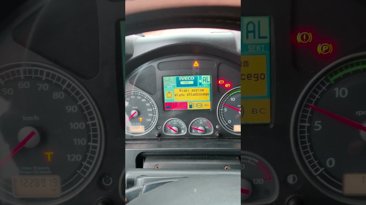 Iveco Stralis 500km, Cursor 13, euro5 2007rok.  1/3 Start silnika po p&oacute;łrocznej przerwie.