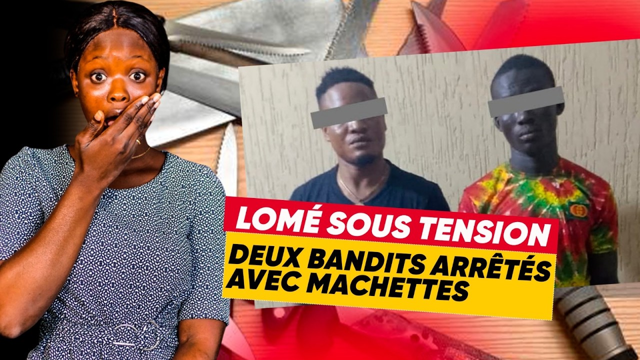 Deux bandits arrêtés avec machettes à Lomé : l’actu en bref dans la revue du 10 février 2026